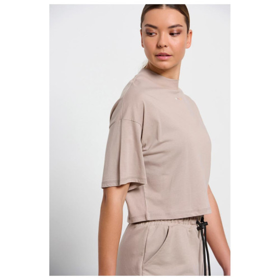 Bodytalk Γυναικεία κοντομάνικη μπλούζα Cropped